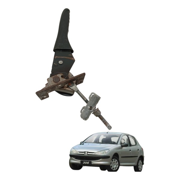 Alavanca Freio Mão Peugeot 206 1.4 2005 2006 2007 2008 2009