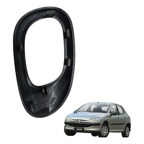 Moldura Maçaneta Interna Dianteira Direita Peugeot 206 2005