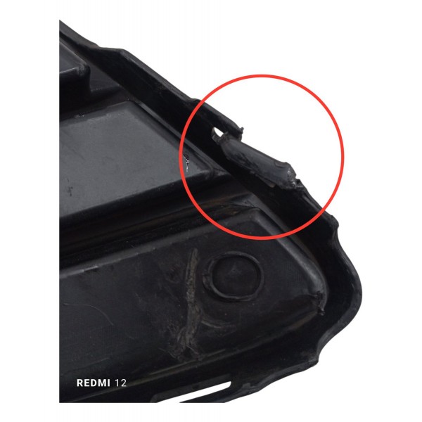 Grade Inferior Parachoque Direito Ford Focus 2015 Detalhe