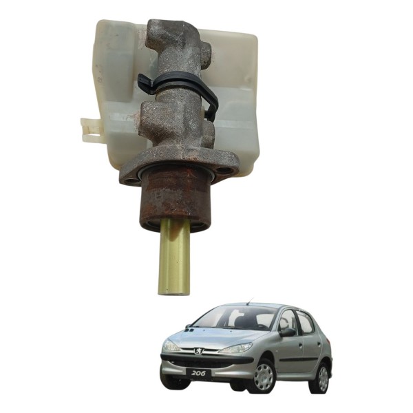 Cilindro Mestre Freio Reservatorio Peugeot 206 2072004 2005