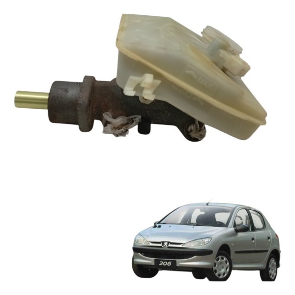 Cilindro Mestre Freio Reservatorio Peugeot 206 2072004 2005