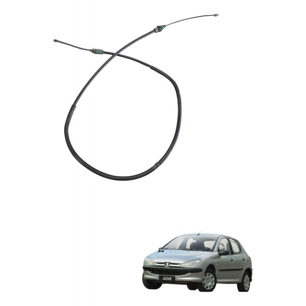 Par Cabo Freio Mão Peugeot 206 1.4 2004 2005 2006 2007 2008