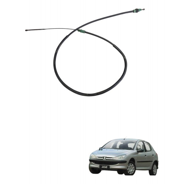Par Cabo Freio Mão Peugeot 206 1.4 2004 2005 2006 2007 2008