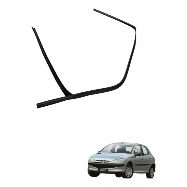 Guarnição Porta Traseira Direita Peugeot 206 2004 2005 2006
