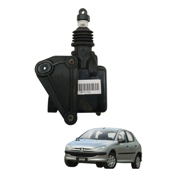 Motor Trava Eletrica Traseira Esquerda Peugeot 206 2005 2006