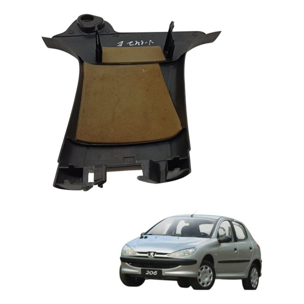 Moldura Esquerda Inferiror Coluna Central Peugeot 206 2005