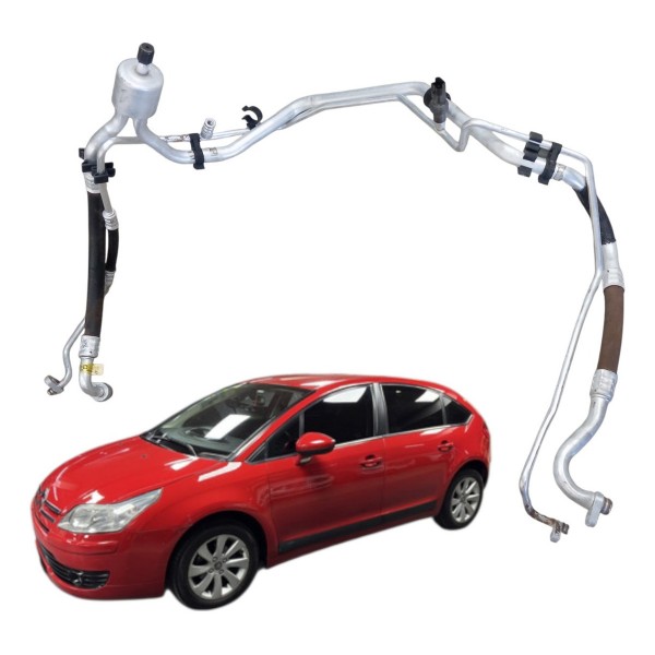 Mangueira Ar Condicionado Citroen C4 Glx 2013 2014 2015 2016