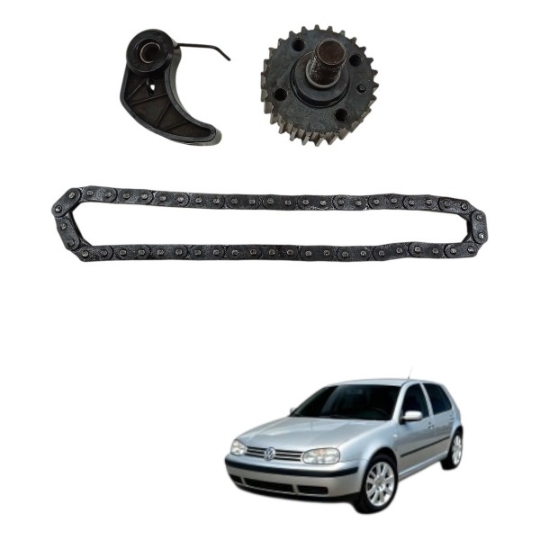 Kit Corrente Comando Volkswagen Golf 2.0 8v 2001 2002 2003