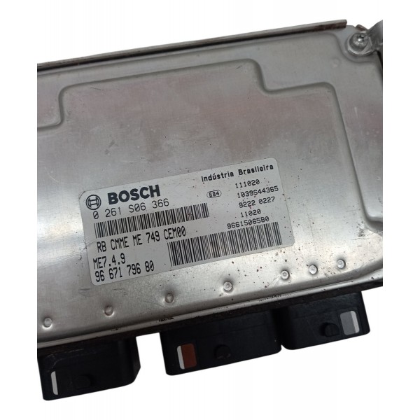 Kit Modulo Injeção Antena Chave Citroen C4 Glx 1.6 2013 2014