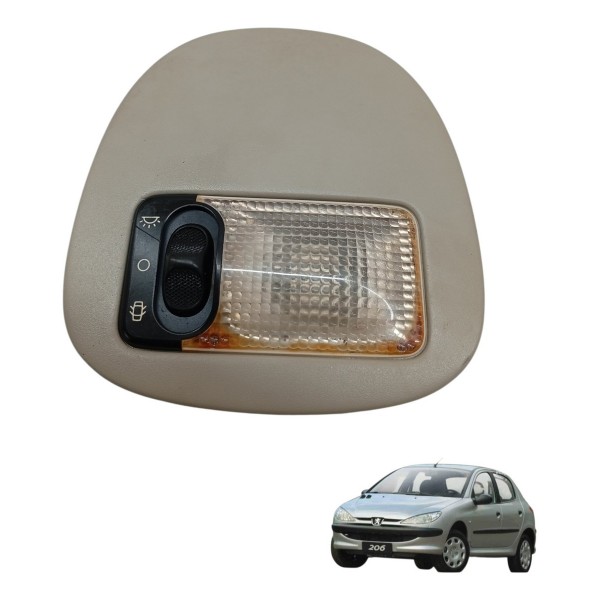 Luz Teto Cortesia Peugeot 206 2003 2004 2005 2006 2007 2008