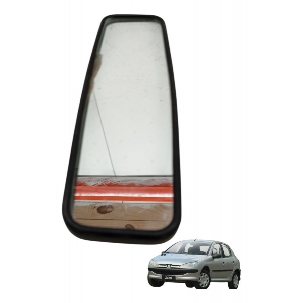 Retrovisor Interno Peugeot 206 2003 2004 2005 2006 Detalhe