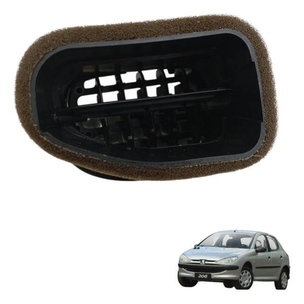 Difusor Ar Direito Painel Peugeot 206 2004 2005 2006 2007