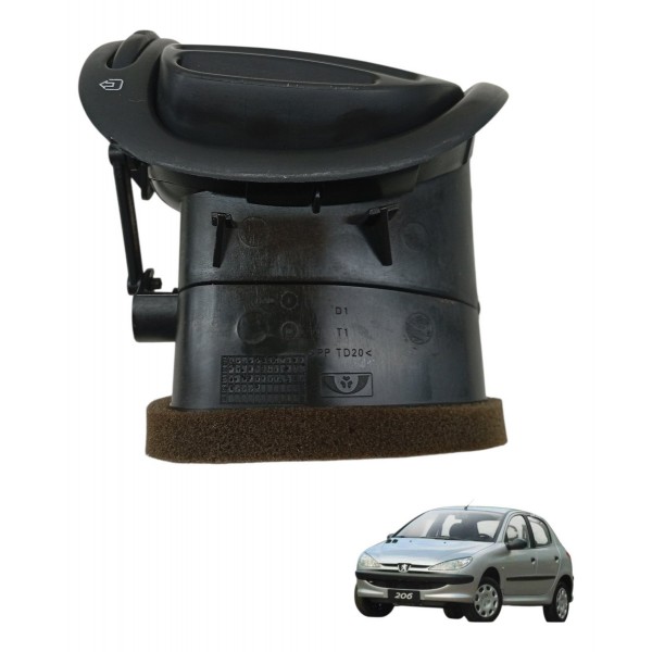 Difusor Ar Direito Painel Peugeot 206 2004 2005 2006 2007