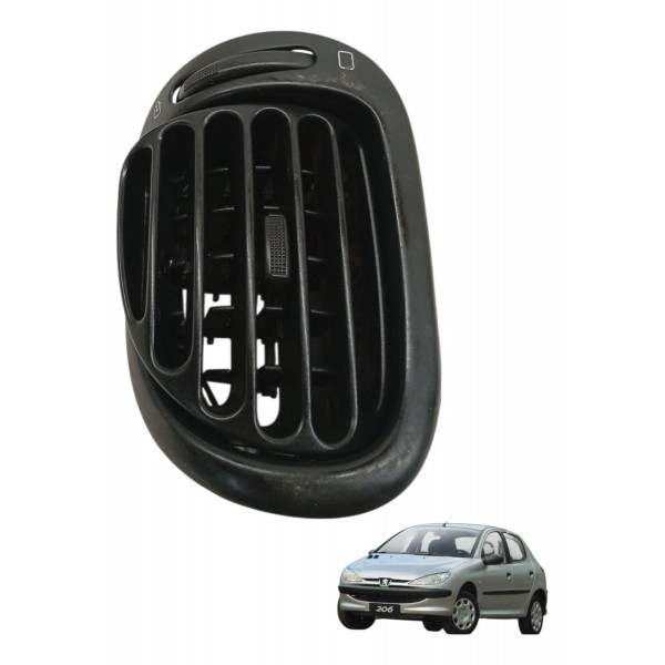 Difusor Ar Direito Painel Peugeot 206 2004 2005 2006 2007