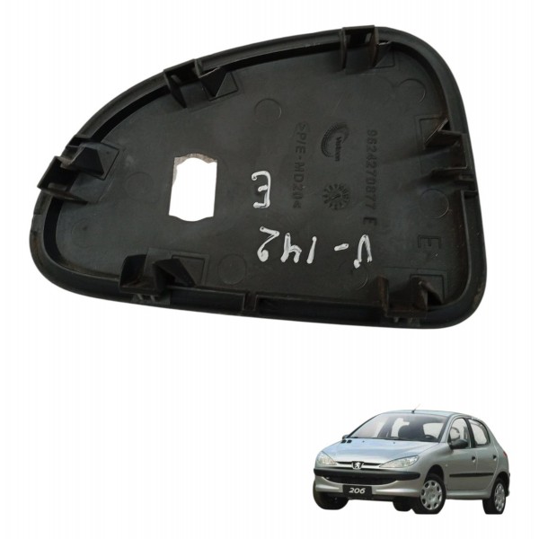 Acabamento Tampa Lateral Esquerda Painel Peugeot 206 2005