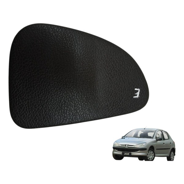 Acabamento Tampa Lateral Esquerda Painel Peugeot 206 2005