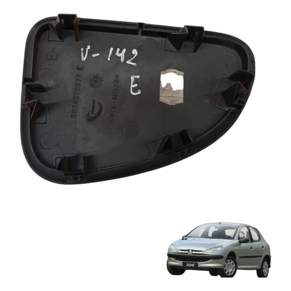 Acabamento Tampa Lateral Esquerda Painel Peugeot 206 2005