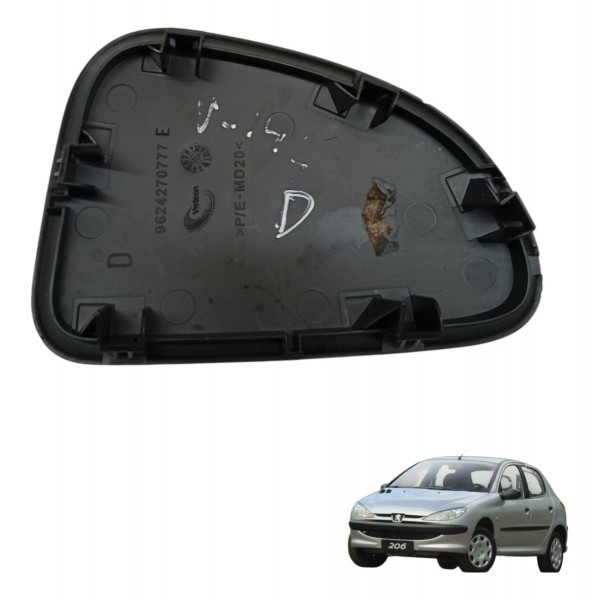Acabamento Tampa Lateral Direita Painel Peugeot 206 2005