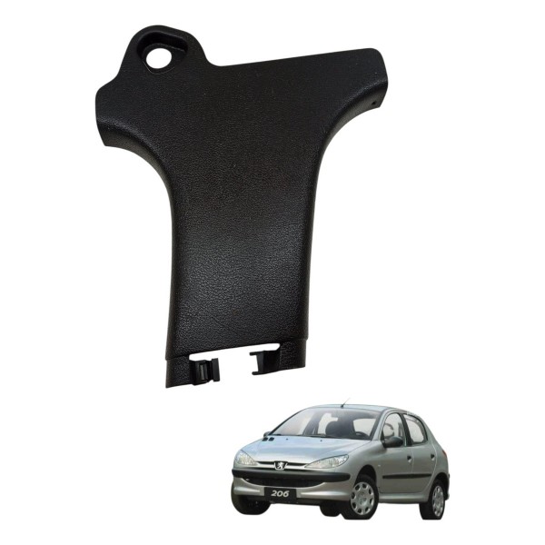 Moldura Direita Inferiror Coluna Peugeot 206 2005 Detalhe