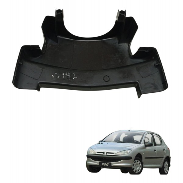 Moldura Superior Coluna Direção Peugeot 206 2004 2005 2006