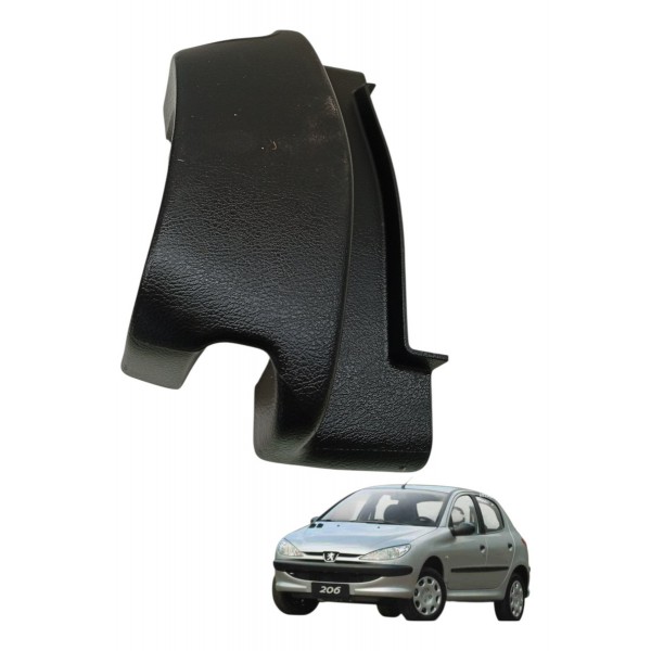 Moldura Superior Coluna Direção Peugeot 206 2004 2005 2006