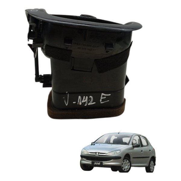 Difusor Ar Esquerdo Painel Peugeot 206 2004 2005 2006 2007
