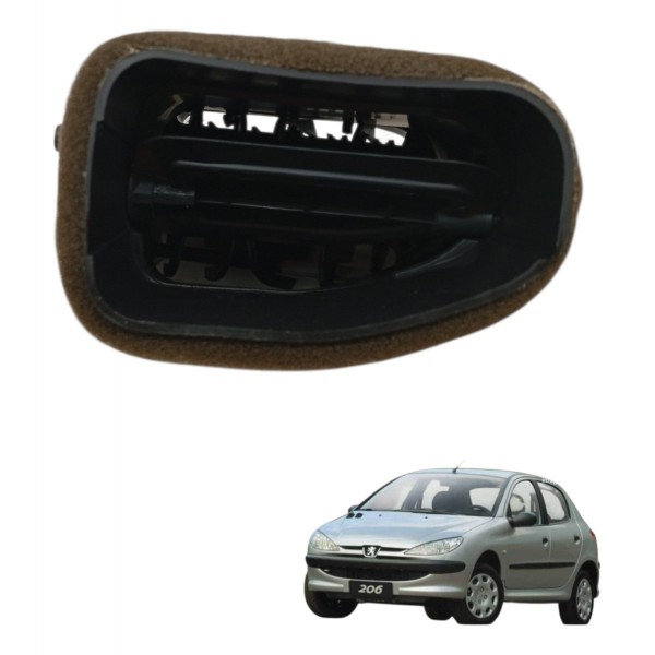 Difusor Ar Esquerdo Painel Peugeot 206 2004 2005 2006 2007