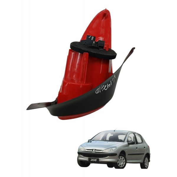 Lanterna Traseira Direita Peugeot 206 2002 2003 2004 2005 Direito/passageiro