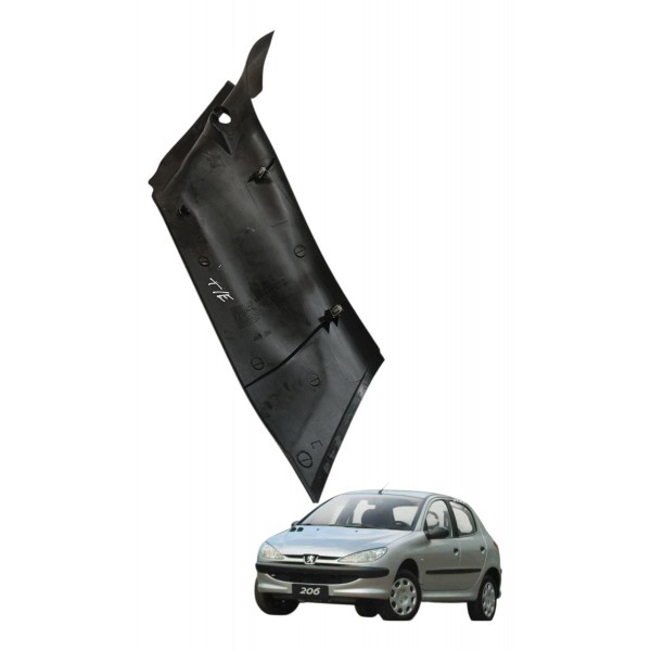 Moldura Acabamento Coluna Traseiro Esquerdo 206 2004 2005