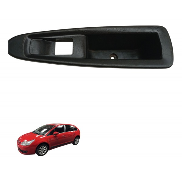 Moldura Puxador Botão Traseira Direita Citroen C4 2013 2014