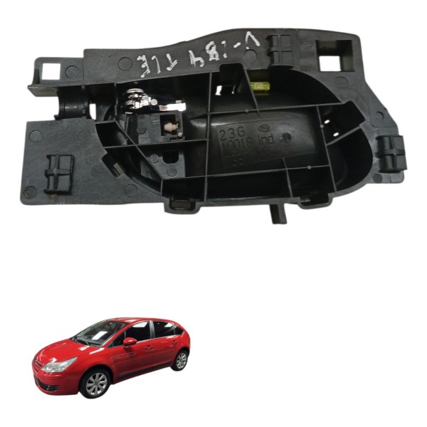 Maçaneta Interna Traseira Esquerda Citroen C4 Glx 2013 2014