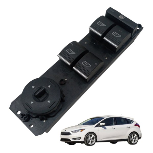 Comando Vidro Eletrico Dianteiro Esquerdo Ford Focus 2015
