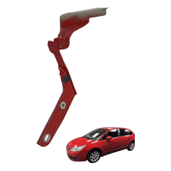 Dobradiça Esquerda Capô Citroen C4 Glx Hatch 2013 2014 2015