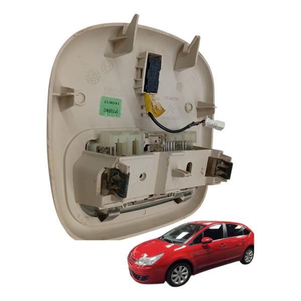 Luz Cortesia Teto Citroen C4 Glx Hatch 2013 2014 2015