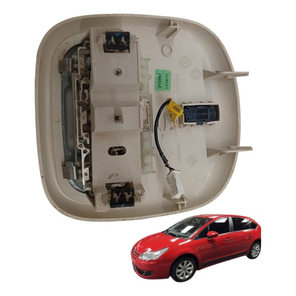 Luz Cortesia Teto Citroen C4 Glx Hatch 2013 2014 2015