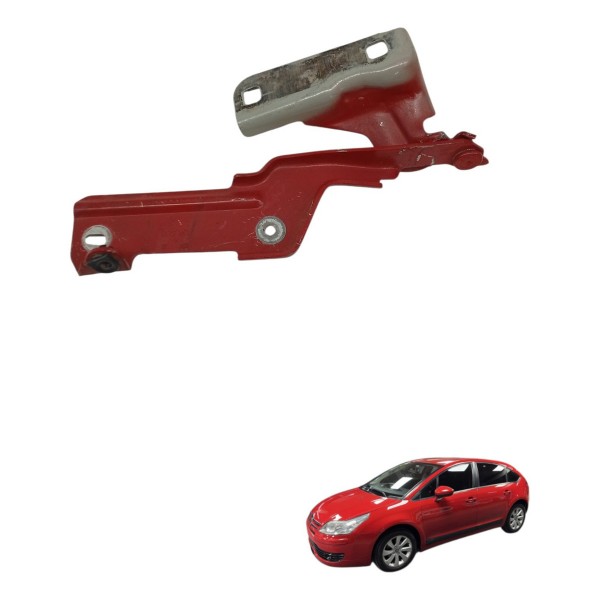 Dobradiça Esquerda Capô Citroen C4 Glx Hatch 2013 2014 2015