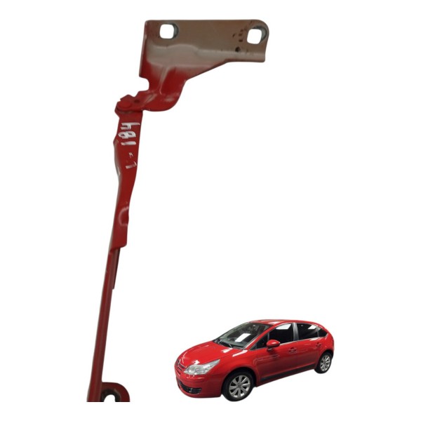 Dobradiça Esquerda Capô Citroen C4 Glx Hatch 2013 2014 2015