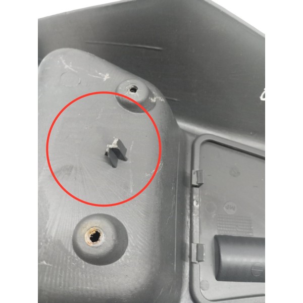 Moldura Console Central Fiat Siena  1.0 2008 2009 2010 2011