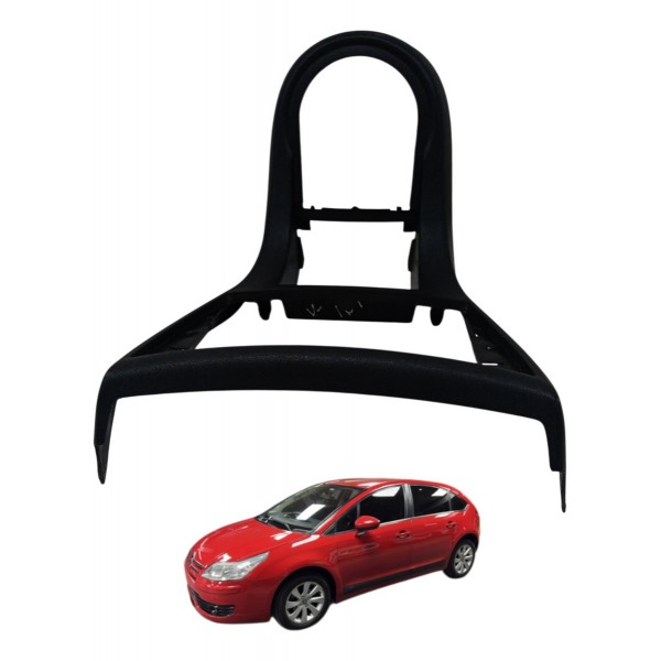 Acabamento Moldura Console Central Citroen C4 Hatch 2013