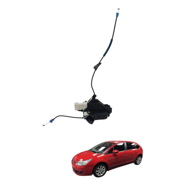 Fechadura Porta Traseira Esquerda Citroen C4 Glx 2014 2015