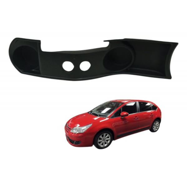 Acabamento Console Central Porta Copos Citroen C4 Glx 2014