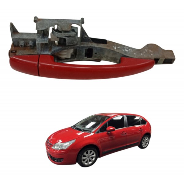 Maçaneta Externa Traseira Direita Citroen C4 Glx 2013 2014 Traseira
