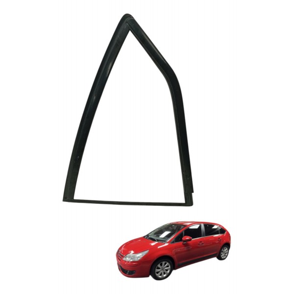 Moldura Vidro Fixo Esquerdo Citroen C4 Glx 2013 2014 2015
