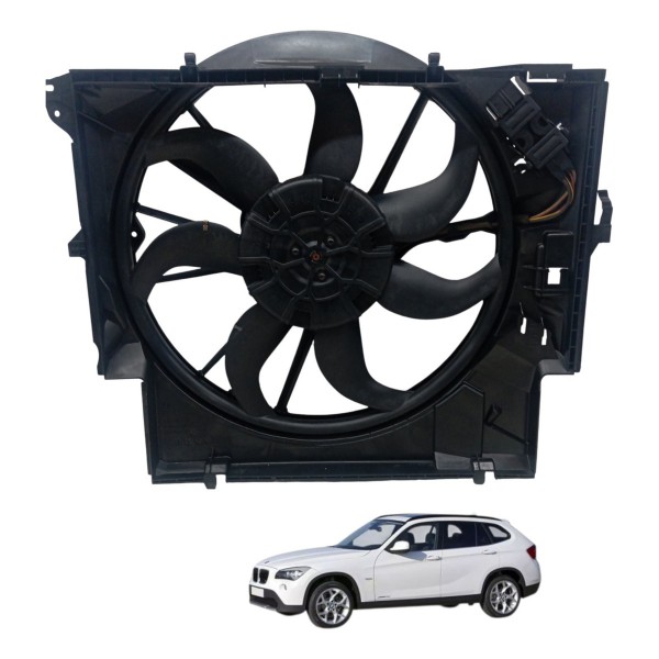 Ventoinha Eletroventilador Bmw X1 S Drive 2.0 N20 Flex 2015