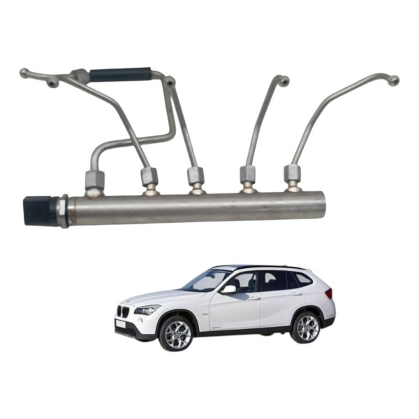 Flauta Bico Injentor Bmw X1 S Drive 2.0 N20 Active Flex 2015