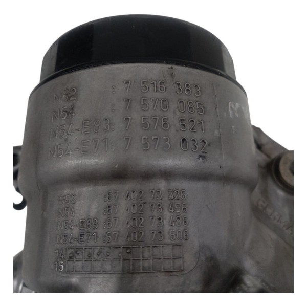 Suporte Filtro Oleo Bmw X1 S Drive 2.0 N20 Active Flex 2015