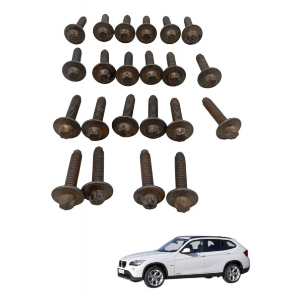 Jogo Parafusos Carter Motor Bmw X1 S Drive 2.0 N20 Flex 2015
