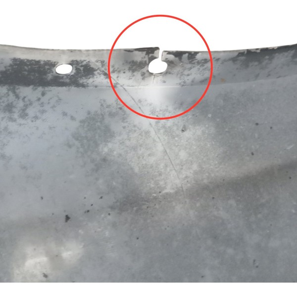 Parachoque Traseiro Peugeot 307 2.0 2005 2006 2007 Detalhe