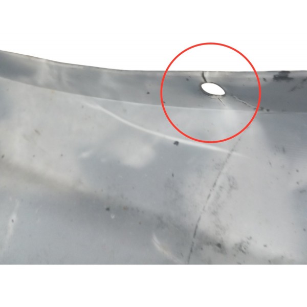 Parachoque Traseiro Peugeot 307 2.0 2005 2006 2007 Detalhe