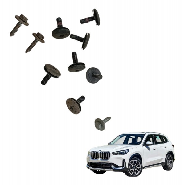 Jogo Parafuso Fixação Farol Direito Bmw X1 S Drive 2015